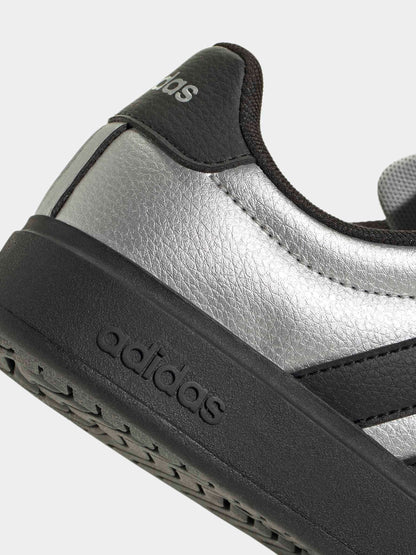 adidas Grey Street Talk Lace Junior Trainers image 7