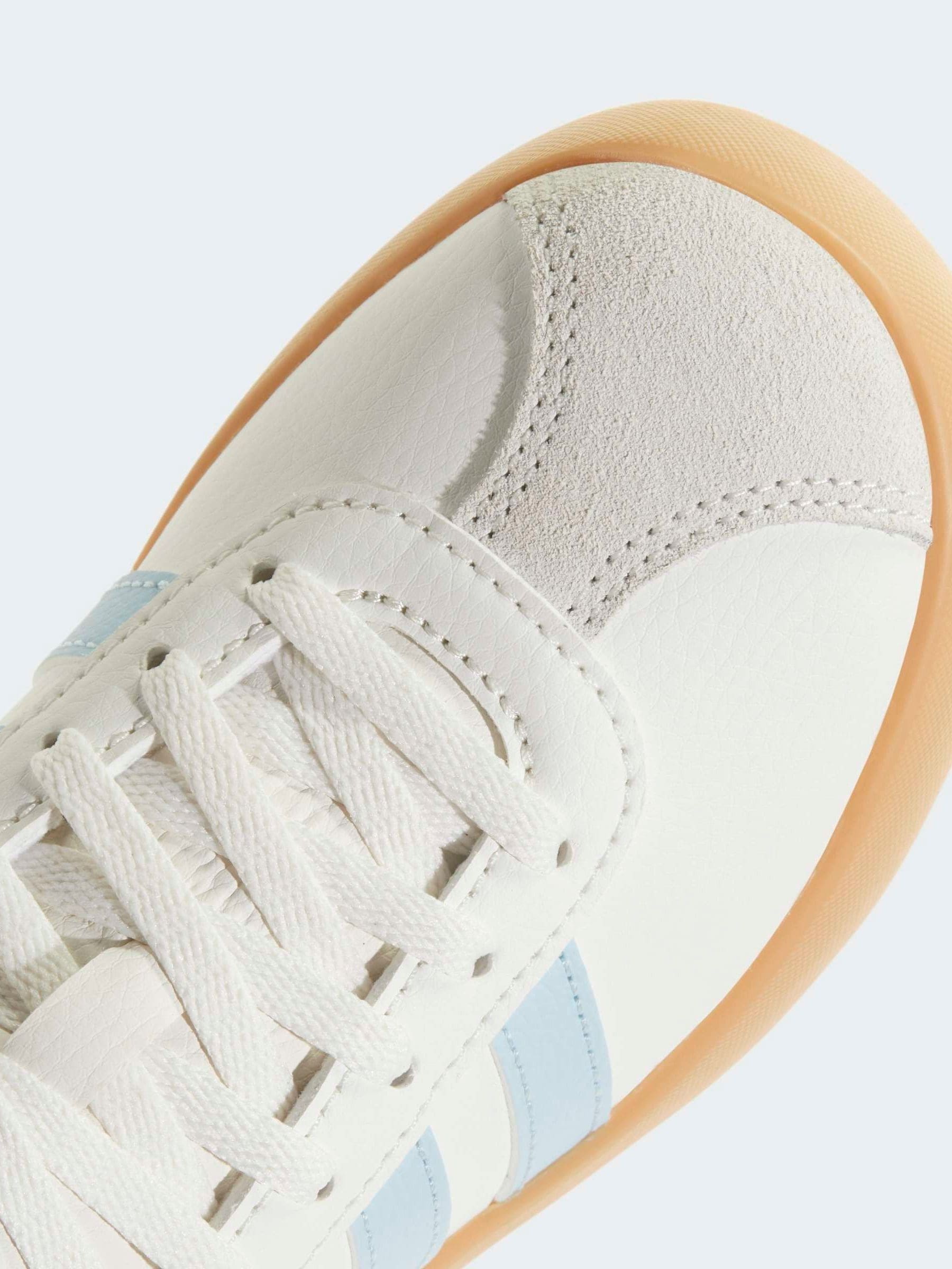 adidas White VL Court 3.0 Trainers image 7