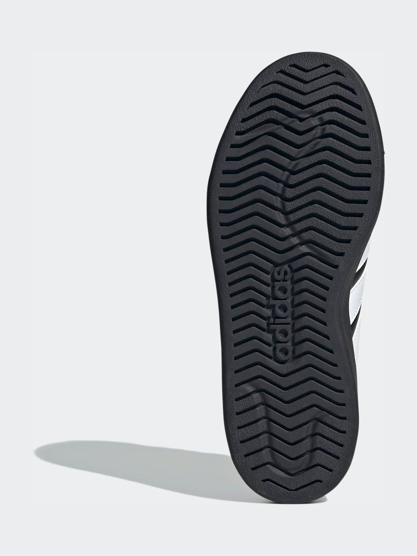 adidas Black/White Street Talk Lace Junior Trainers image 4