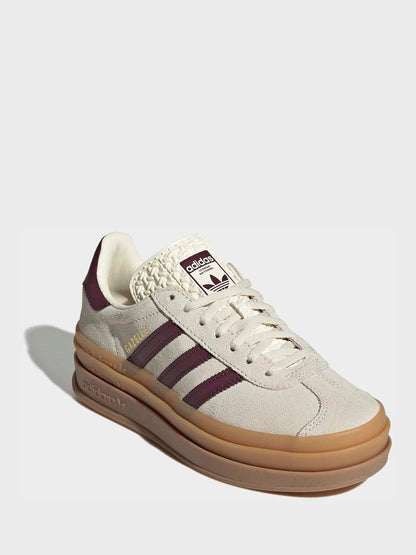 adidas Originals Brown Gazelle Bold Junior Trainers image 1