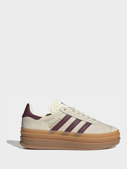 adidas Originals Brown Gazelle Bold Junior Trainers image 2