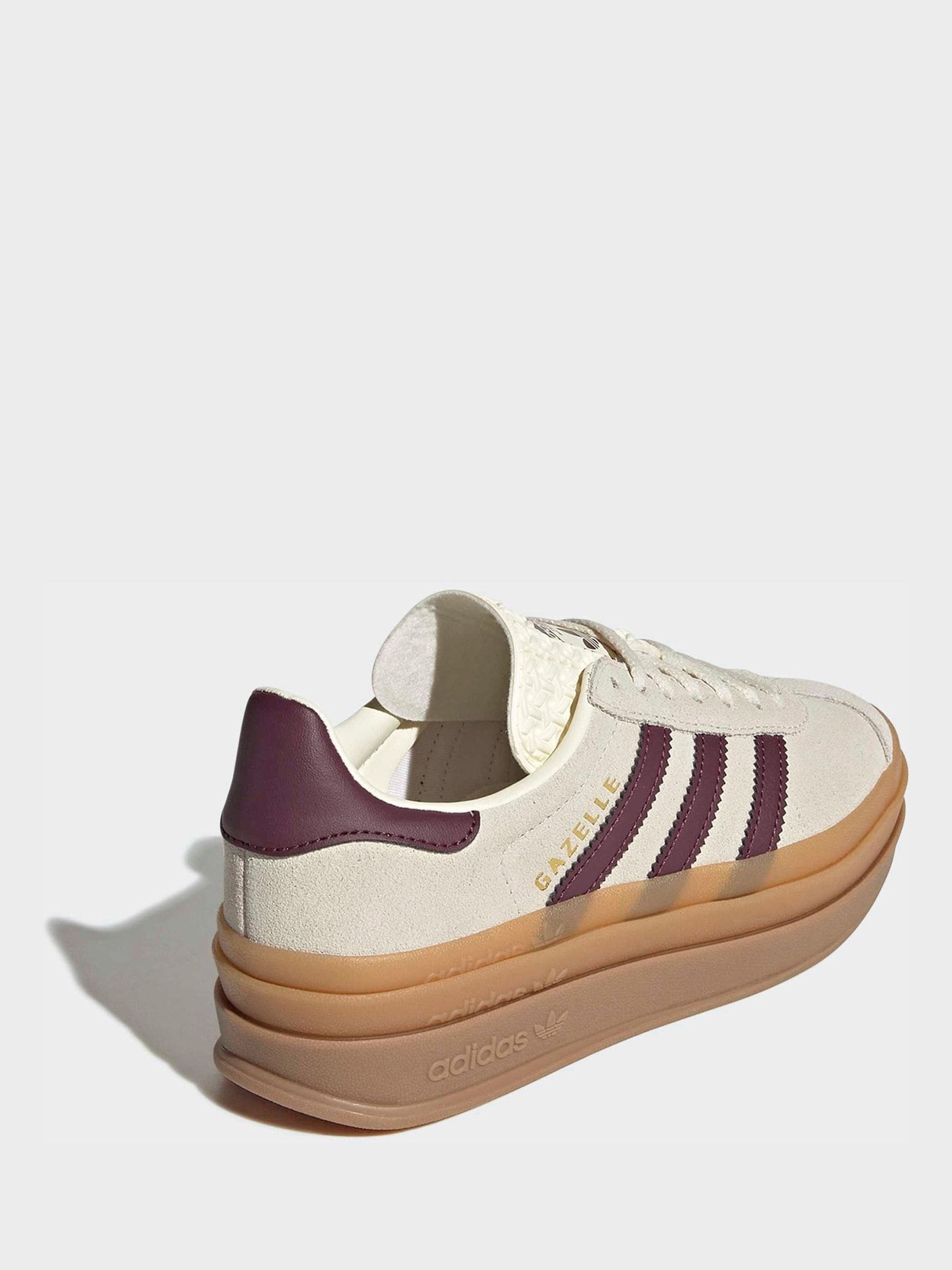 adidas Originals Brown Gazelle Bold Junior Trainers image 4