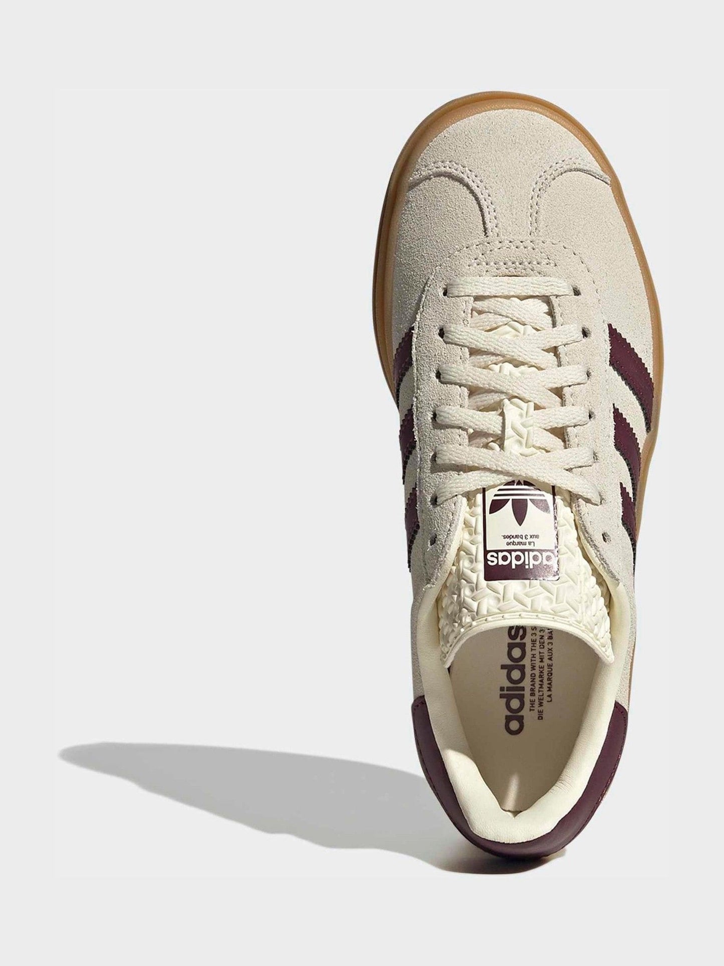 adidas Originals Brown Gazelle Bold Junior Trainers image 5