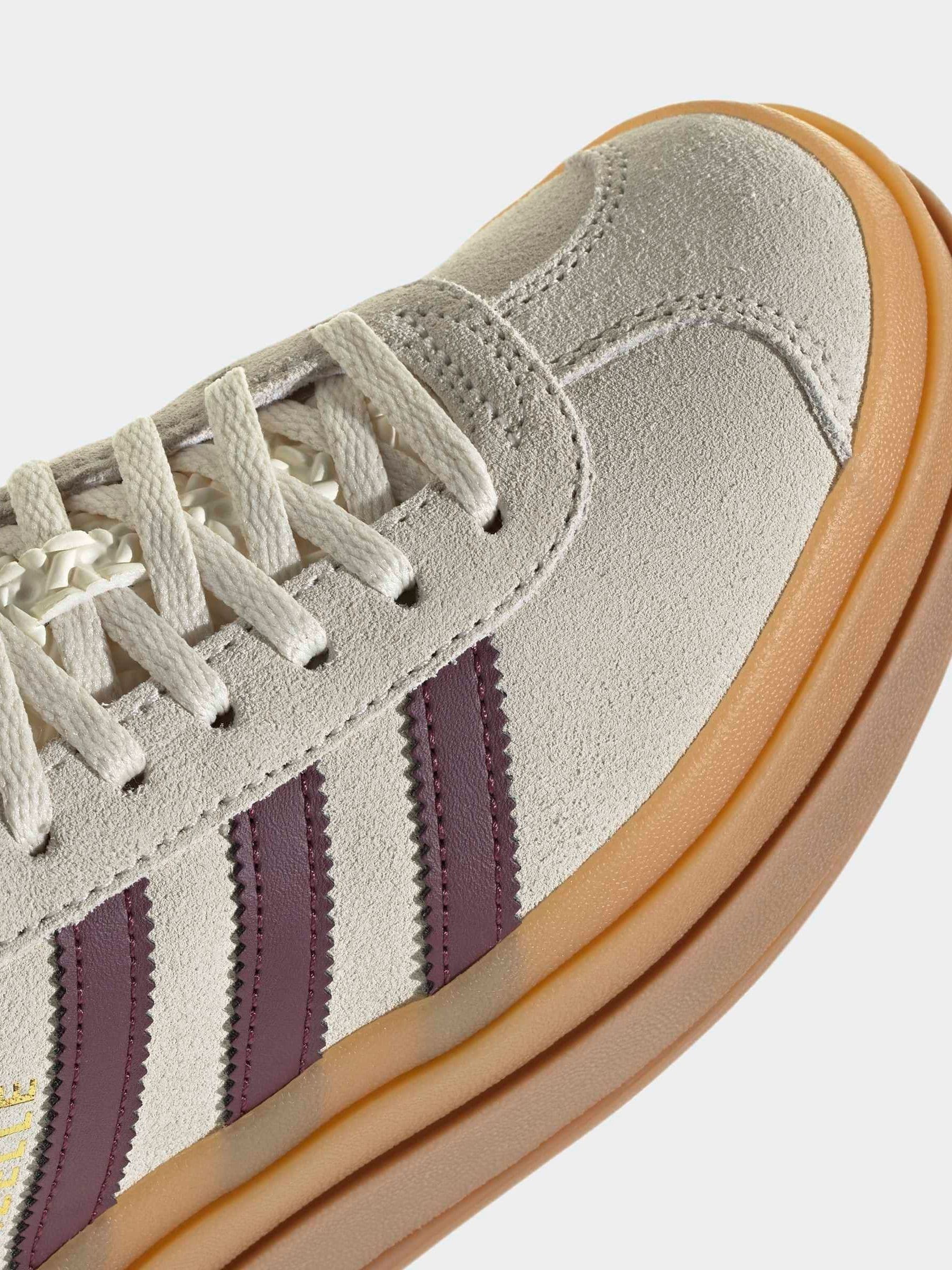 adidas Originals Brown Gazelle Bold Junior Trainers image 7