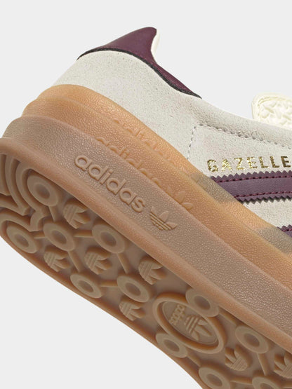 adidas Originals Brown Gazelle Bold Junior Trainers image 8