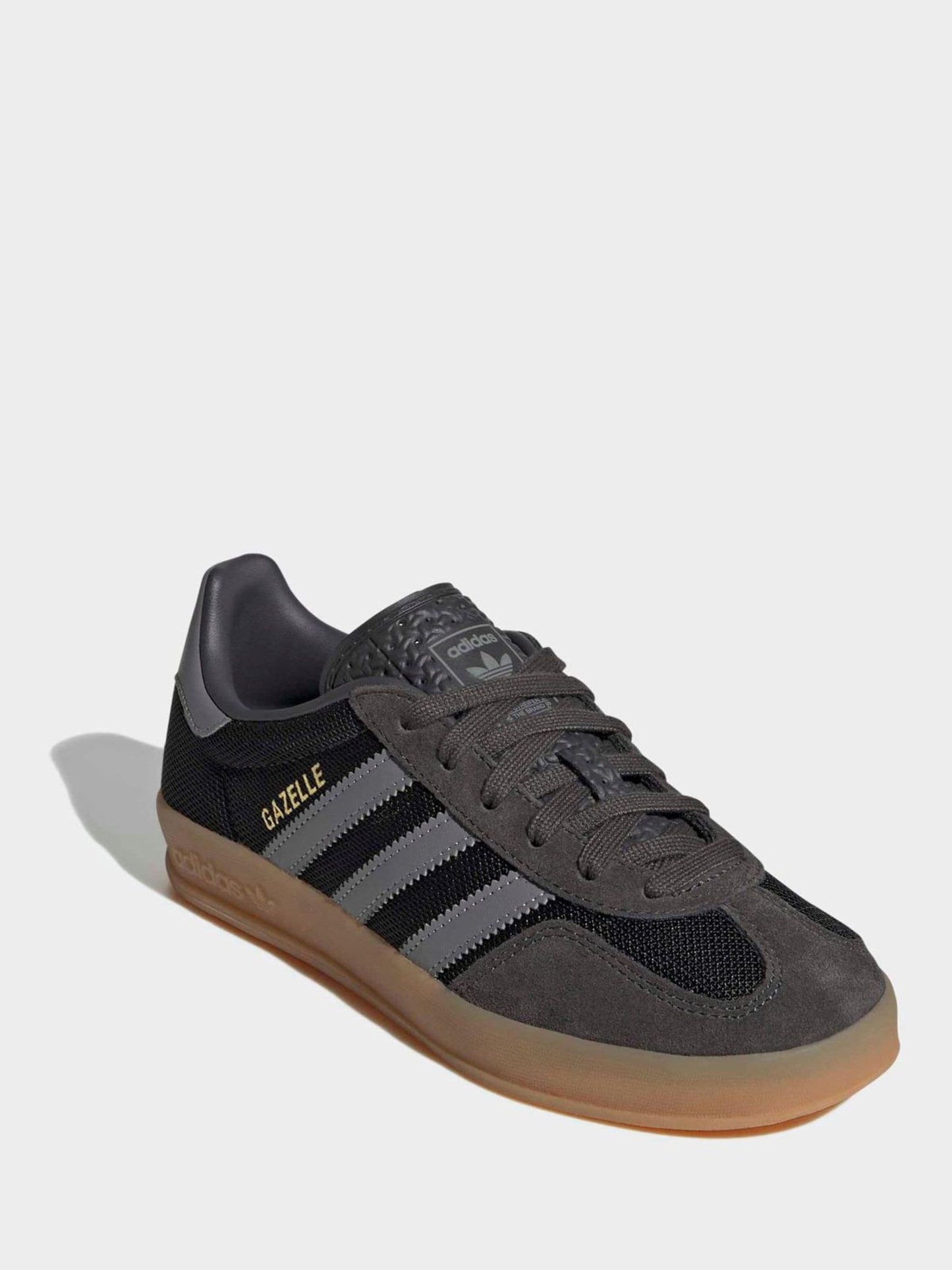 adidas Originals Grey Gazelle Indoor Trainers image 1