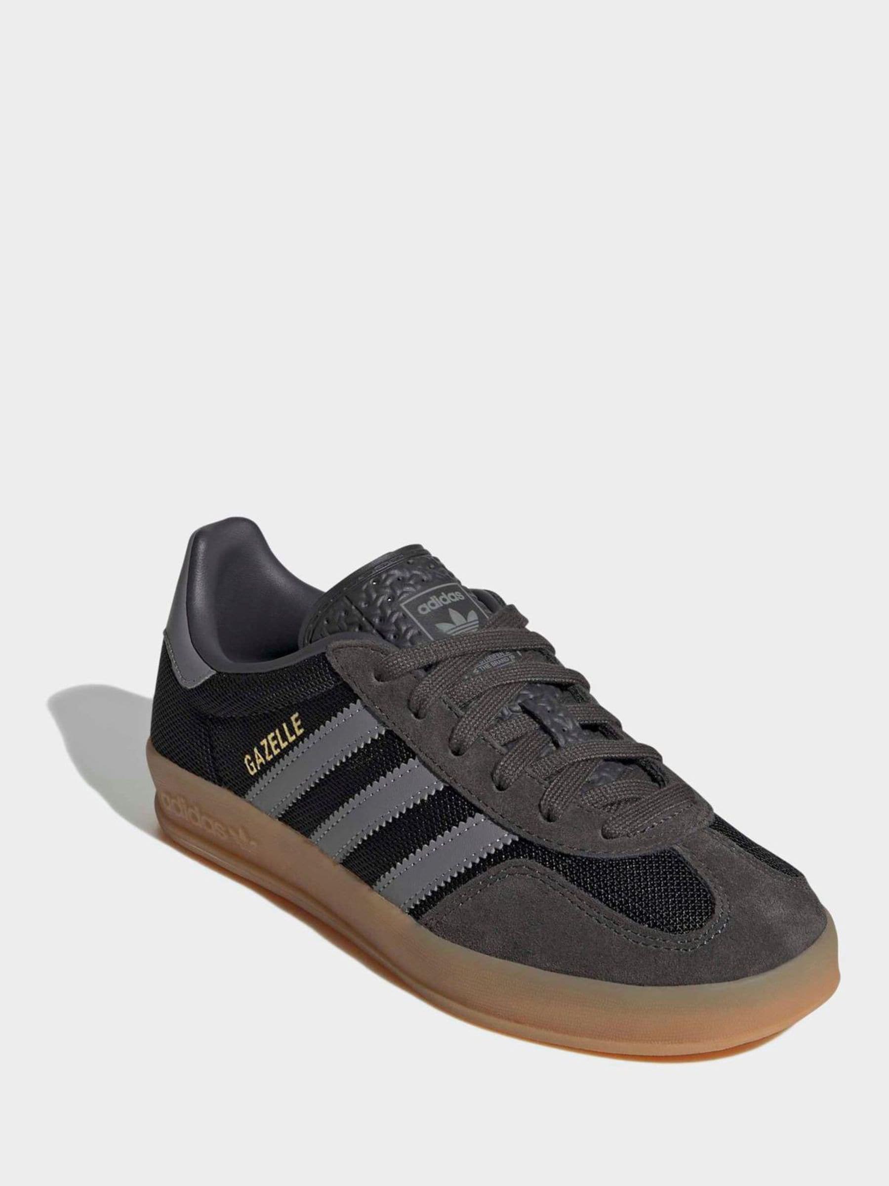 adidas Originals Grey Gazelle Indoor Trainers image 1
