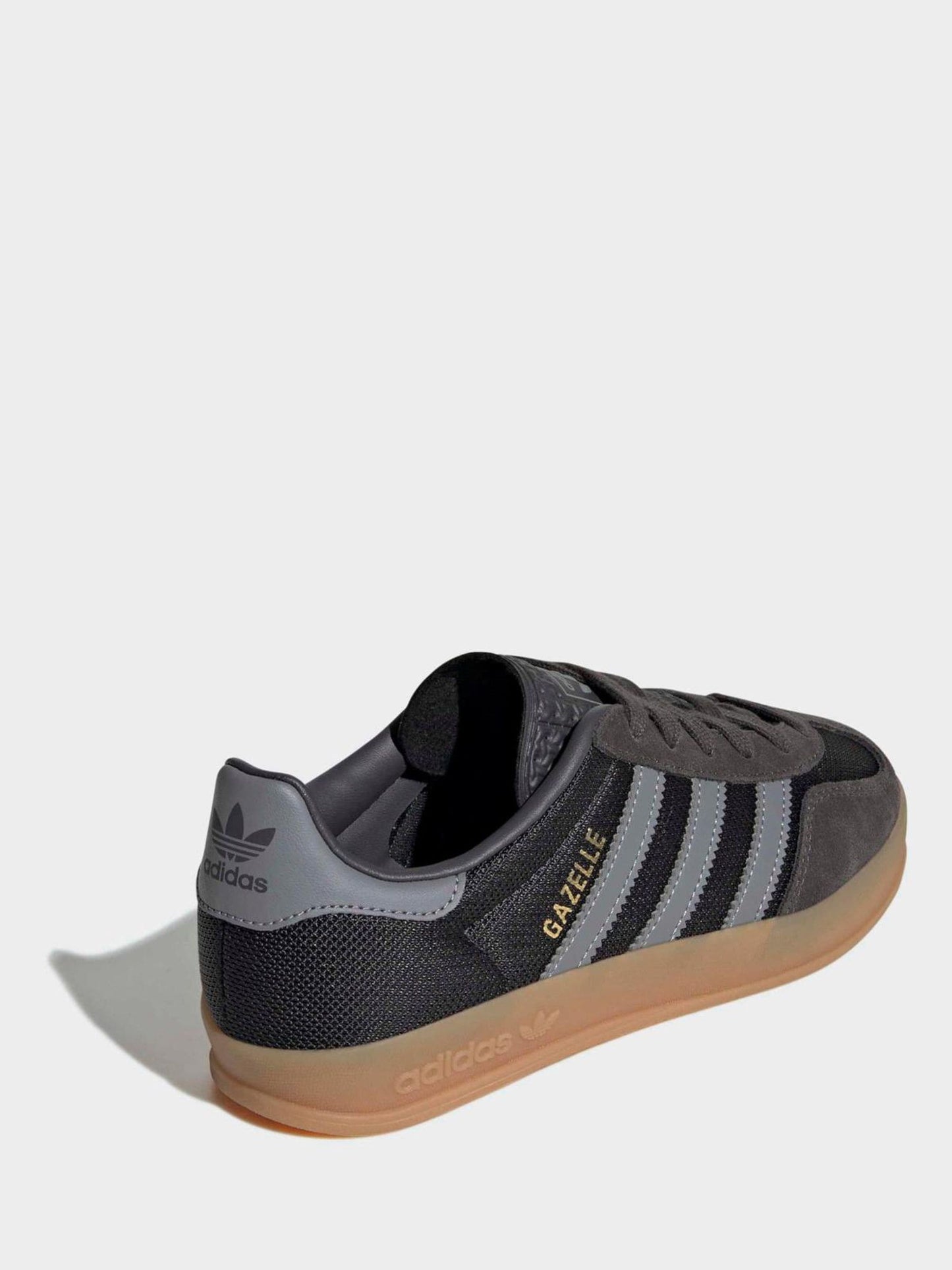 adidas Originals Grey Gazelle Indoor Trainers image 2