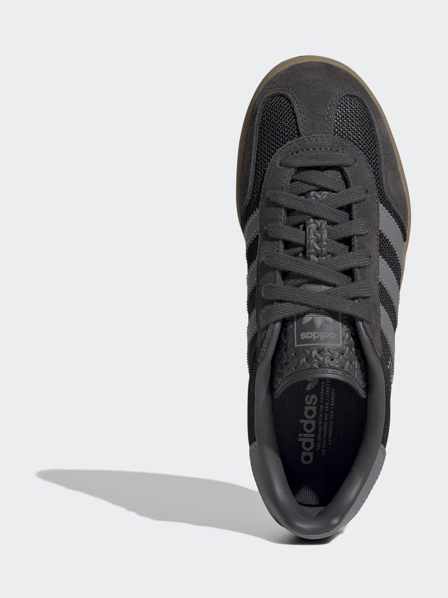 adidas Originals Grey Gazelle Indoor Trainers image 5
