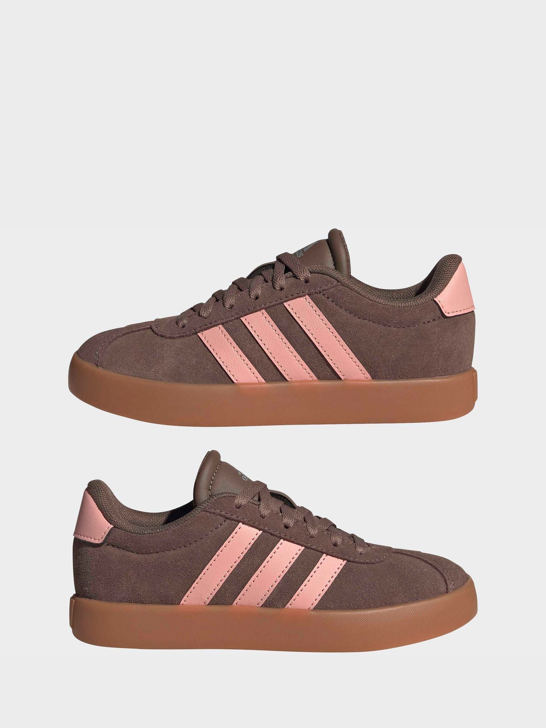 adidas Brown VL Court 3.0 Trainers image 3