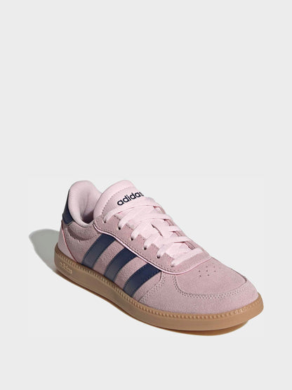 adidas Light Pink Breaknet Sleek Junior Trainers image 1