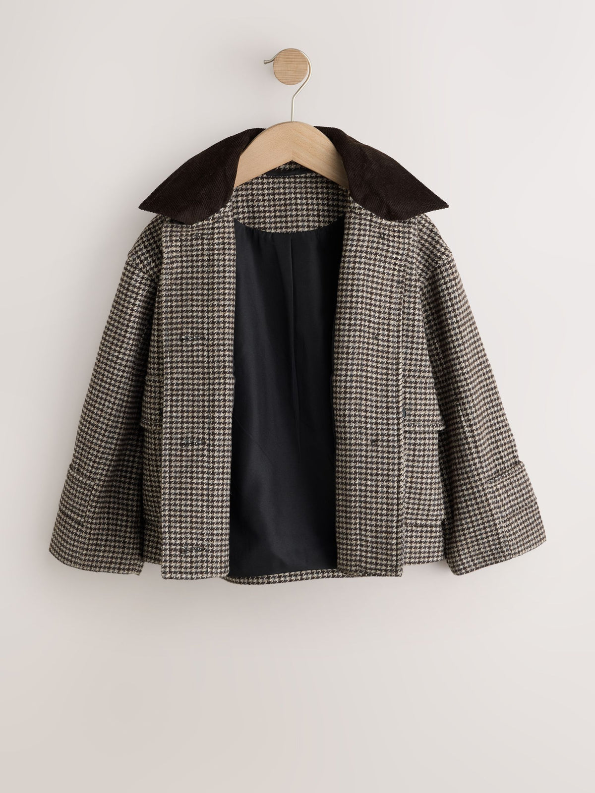 Brown Short Jacket With Wool (3-16yrs) - image 7