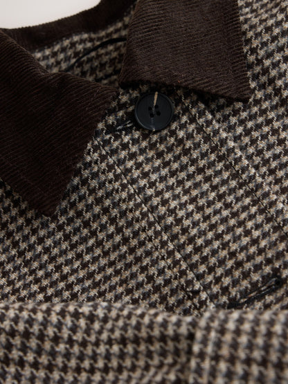 Brown Short Jacket With Wool (3-16yrs) - image 9
