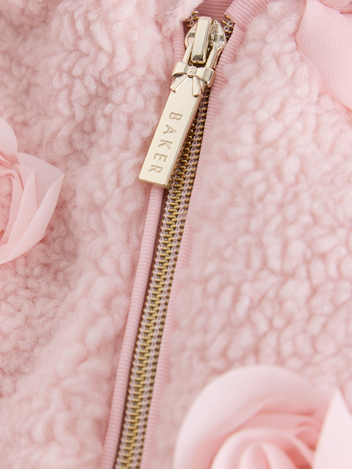Baker by Ted Baker Pink 3D Corsage Borg Pramsuit - image 11
