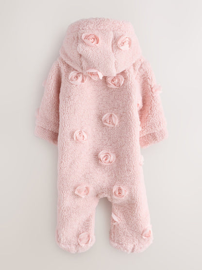 Baker by Ted Baker Pink 3D Corsage Borg Pramsuit - image 2