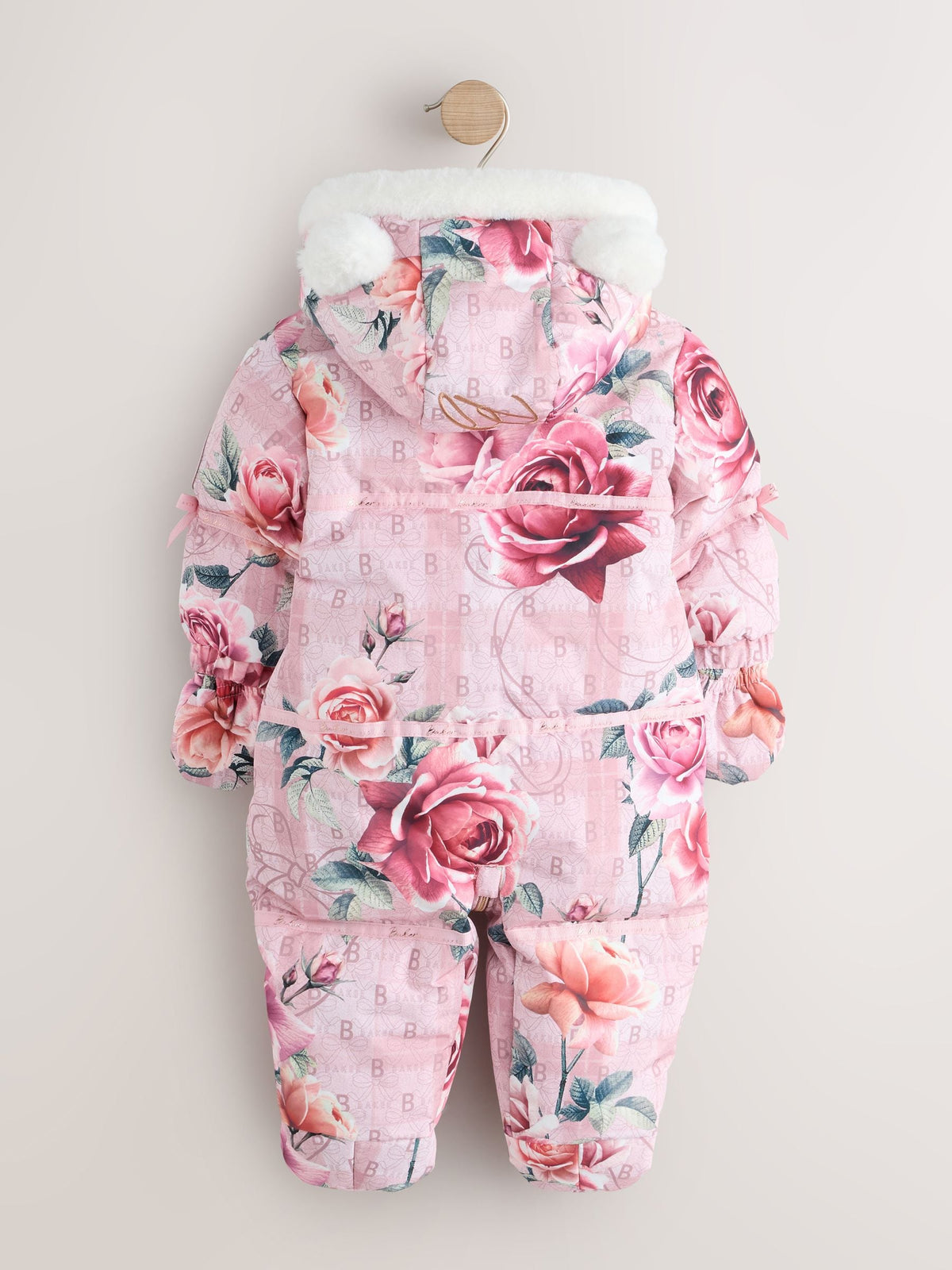 Baker by Ted Baker Print Shower Resistant Floral Printed Padded Snowsuit - image 2