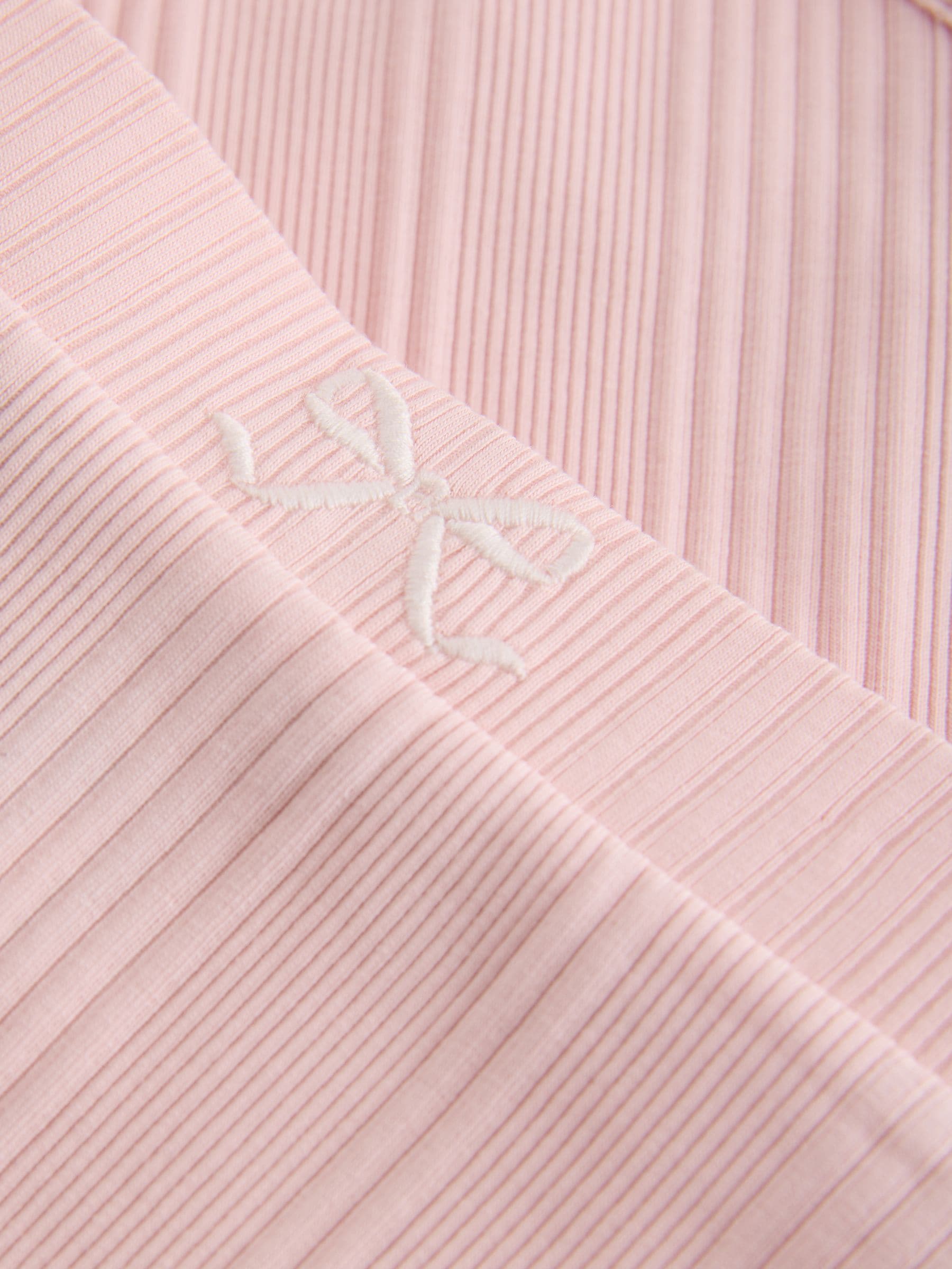 Dsiney Kidz - Baker by Ted Baker Pink Frill Wrap-Over Top & Footed Legging Set 2 Piece image 7