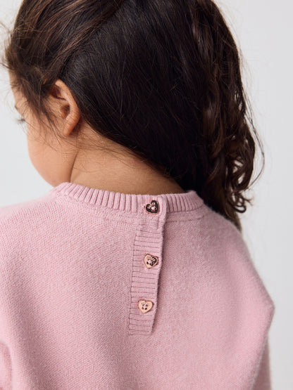 Baker by Ted Baker Pink 2 Piece Bow Knitted Sweat Top and Joggers Set - image 7