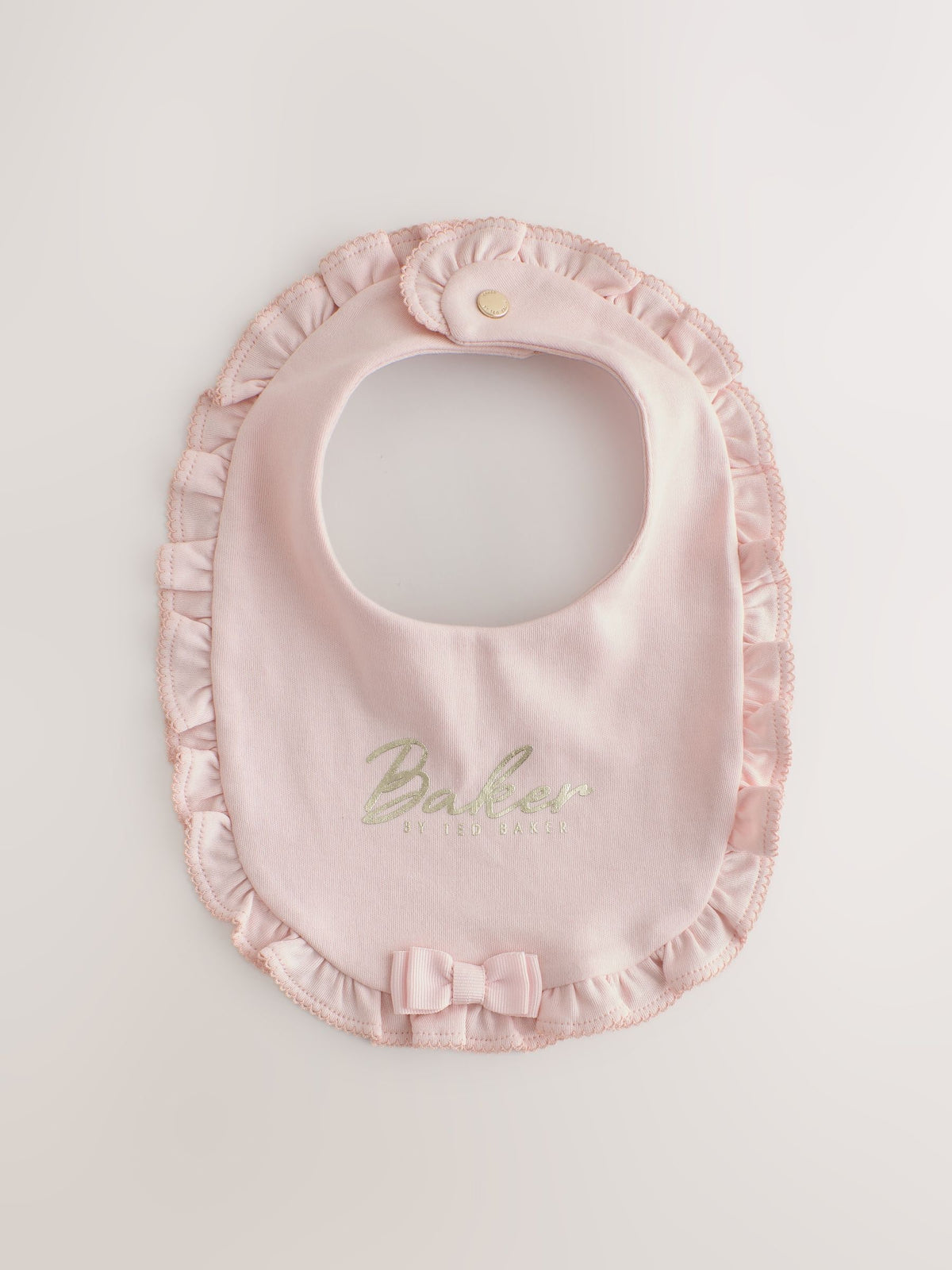 Baker by Ted Baker Pink 2 Pack Frill Bibs - image 2