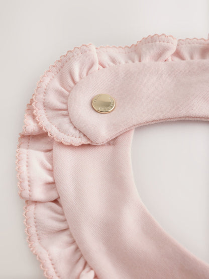 Baker by Ted Baker Pink 2 Pack Frill Bibs - image 6