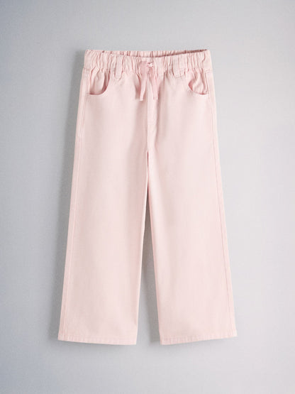 Dsiney Kidz - The Set 2 Pack Tie Waist Pull On Jeans Pink/Green image 9