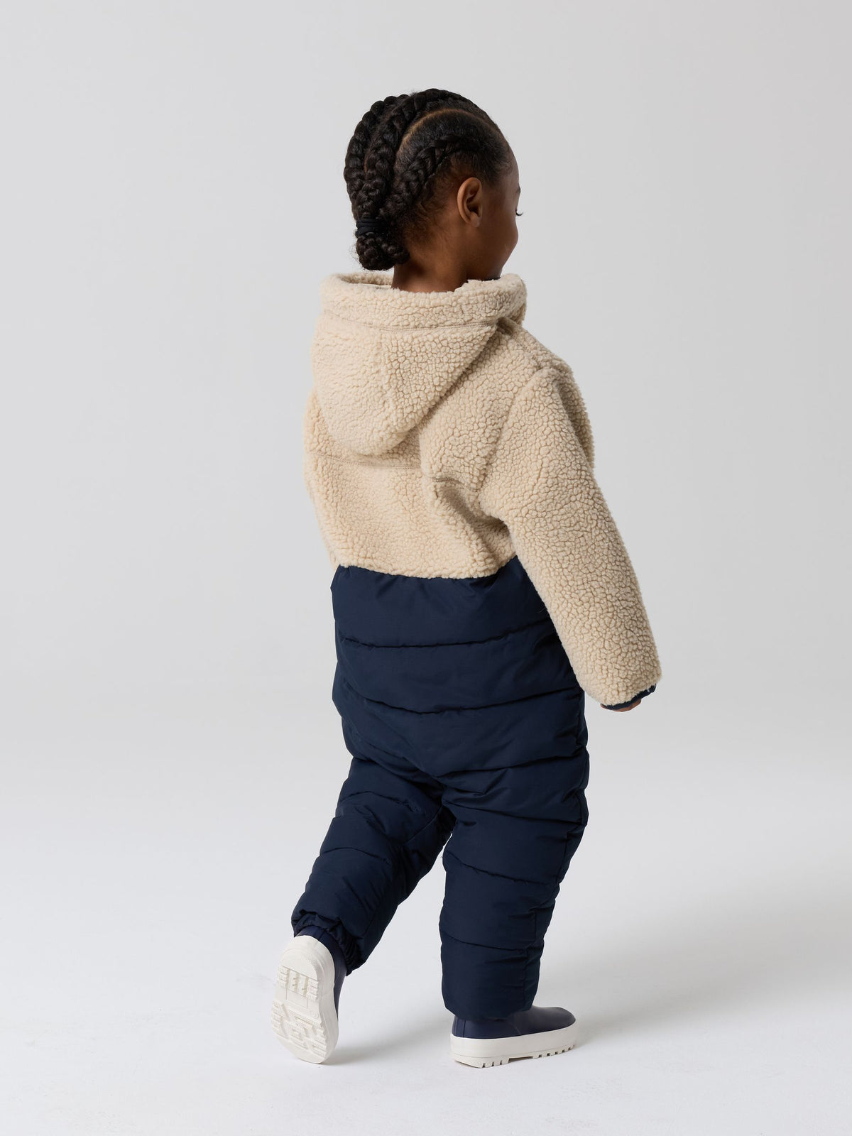 Superdry Navy/White Borg Padded Snowsuit - image 2