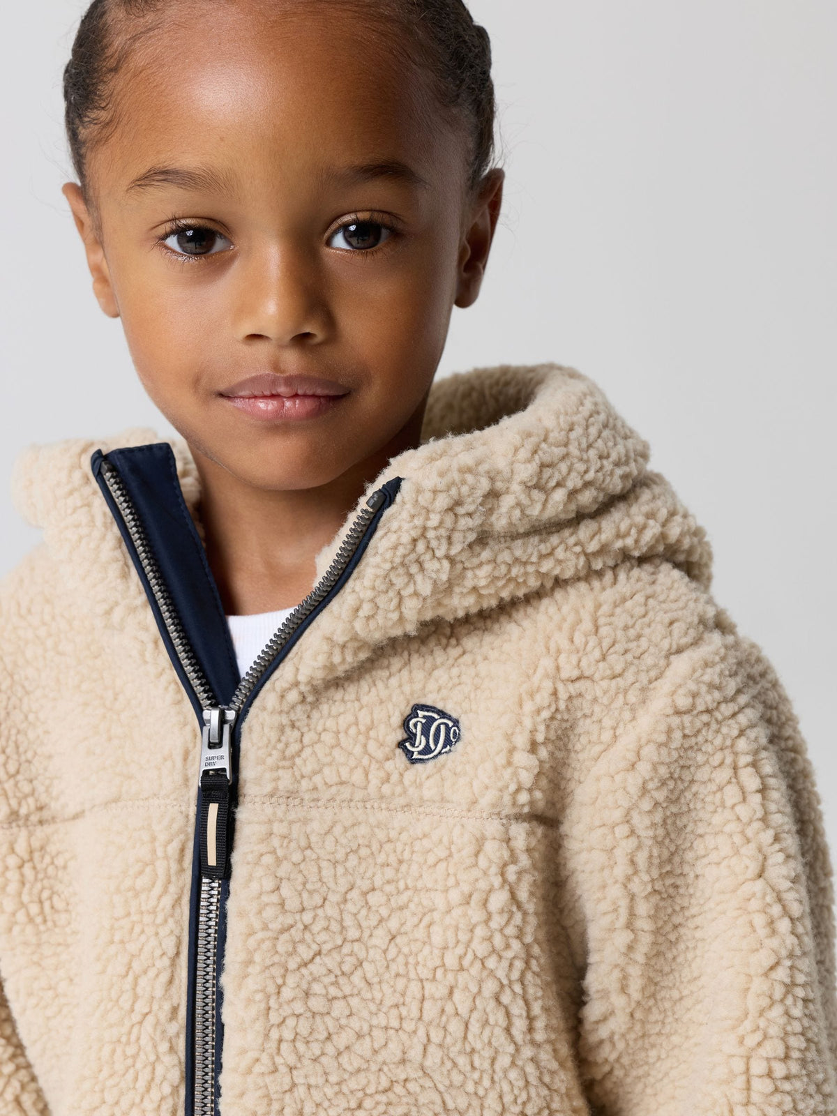 Superdry Navy/White Borg Padded Snowsuit - image 3