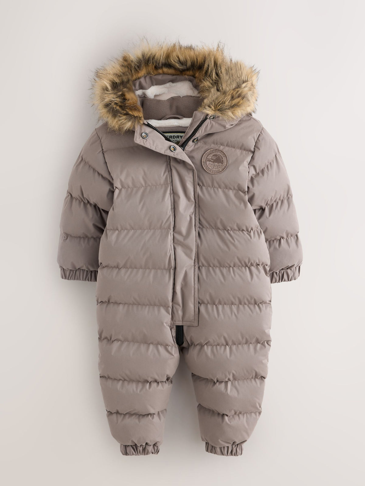 Dsiney Kidz - Superdry Taupe Brown Everest Snowsuit image 1