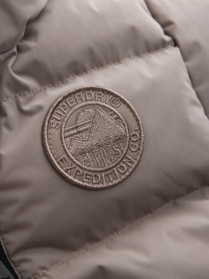 Dsiney Kidz - Superdry Taupe Brown Everest Snowsuit image 4
