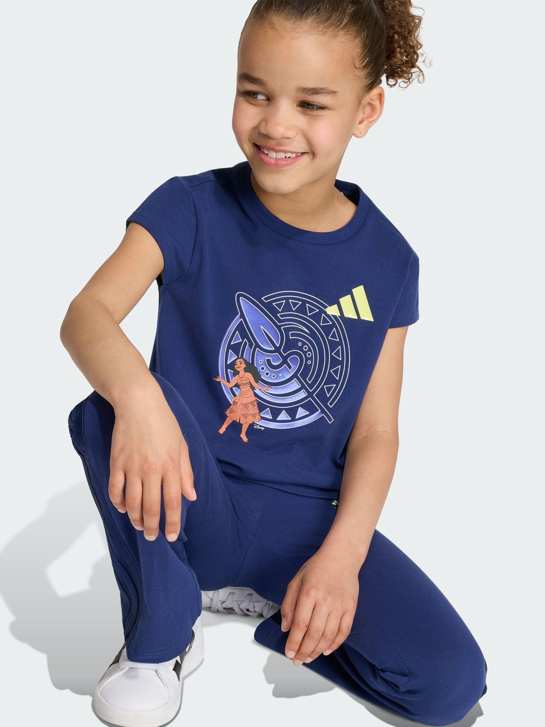 Dsiney Kidz - adidas Blue Disney Top and Leggings Set image 3