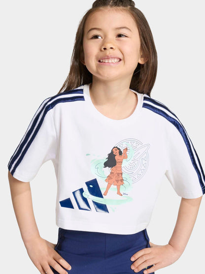 Dsiney Kidz - adidas White Moana T-Shirt image 4