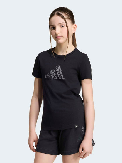 Dsiney Kidz - adidas Black Animal T-Shirt image 1