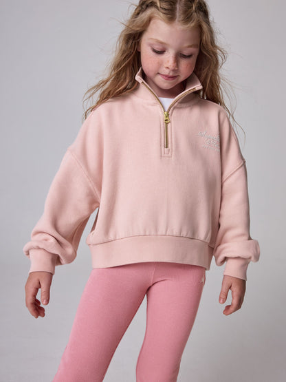Superdry Pink Sweat Top & Leggings Set - image 2