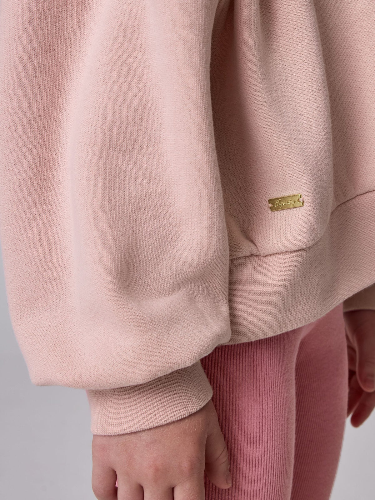 Superdry Pink Sweat Top & Leggings Set - image 6