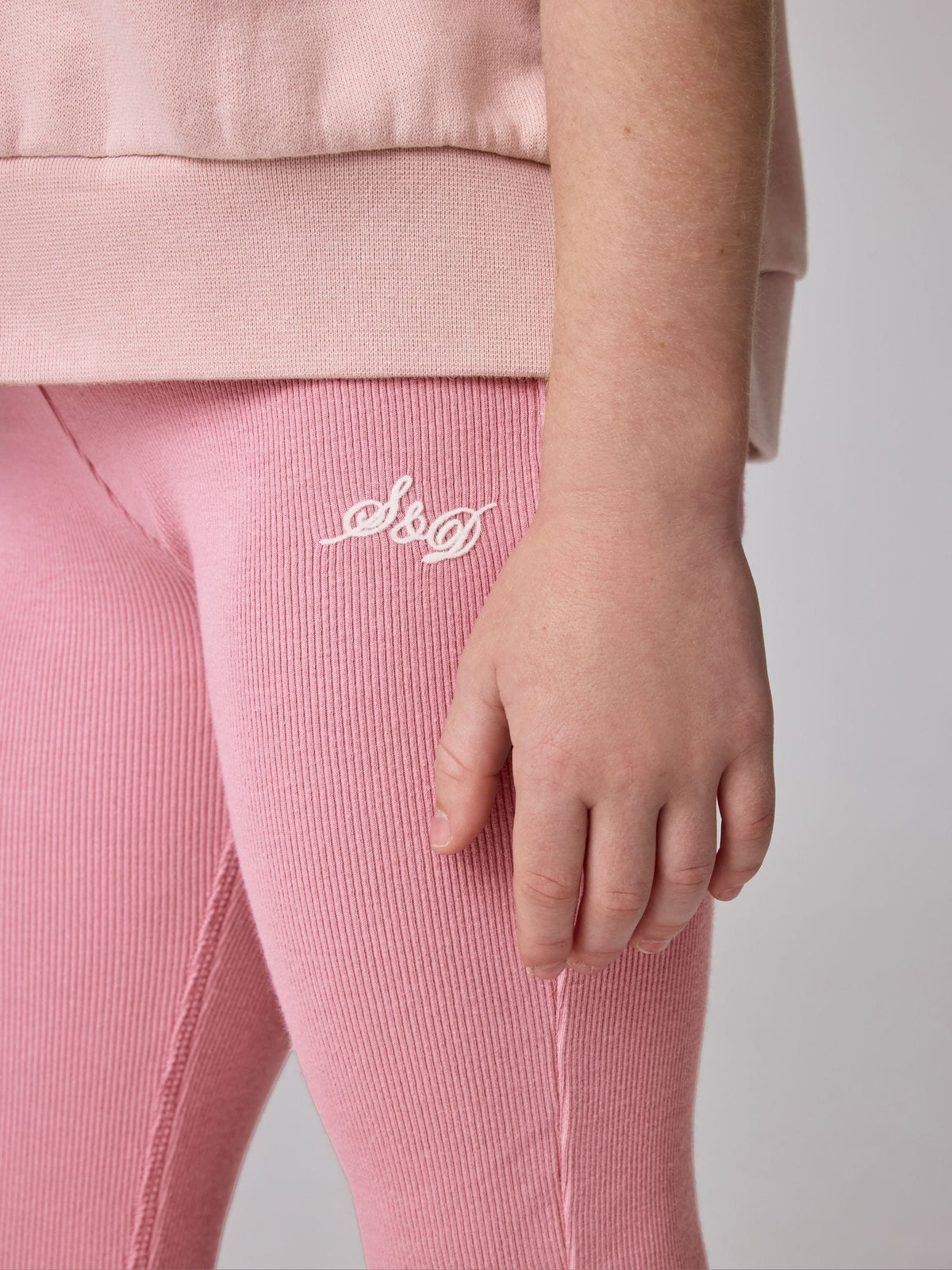 Superdry Pink Sweat Top & Leggings Set - image 7