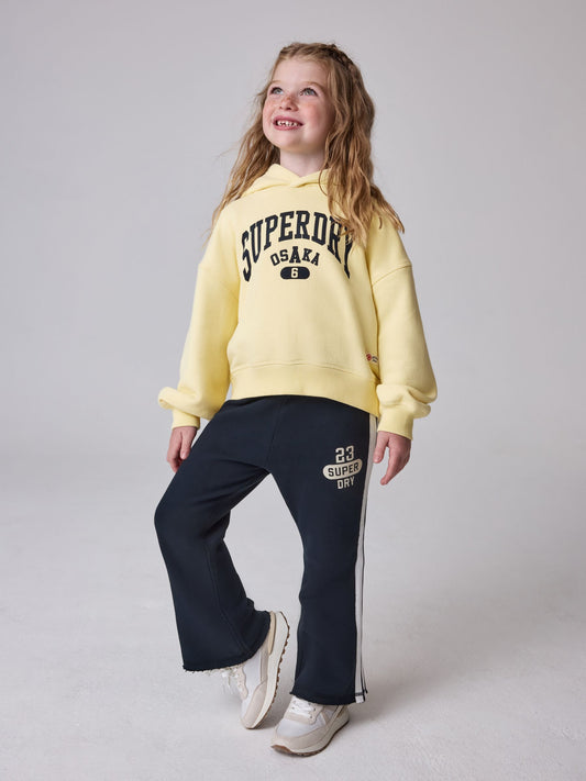 Superdry Yellow/Navy Sweat Top & Leggings Set - image 1