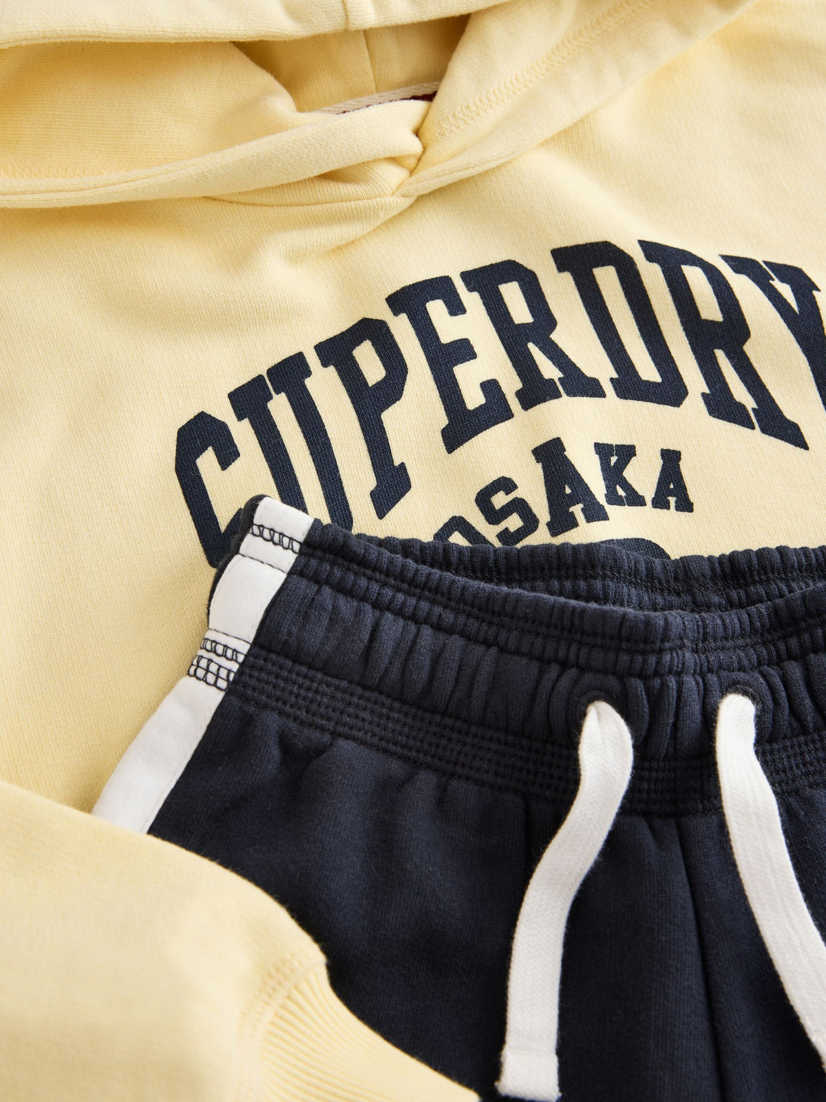 Superdry Yellow/Navy Sweat Top & Leggings Set - image 9