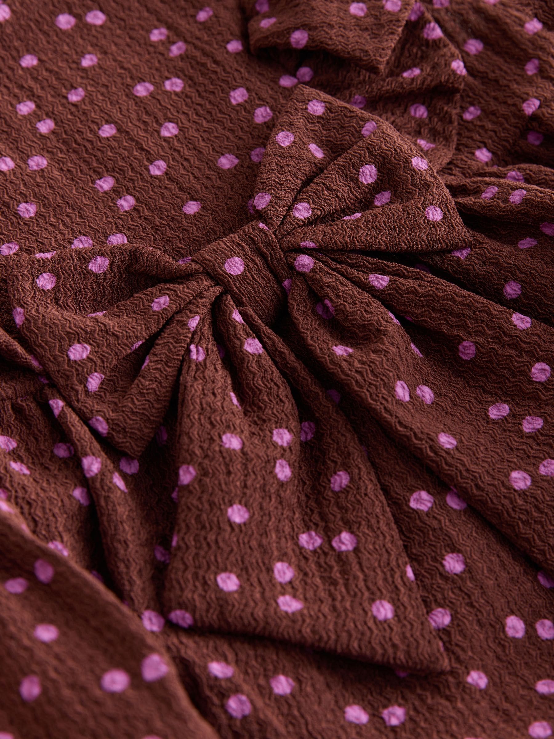 Brown Tiered Summer Dress (3mths-7yrs) image 7