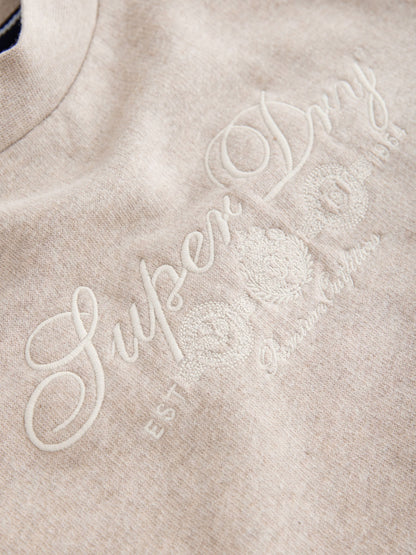 Superdry Oatmeal Sweat Top & Joggers Set - image 10
