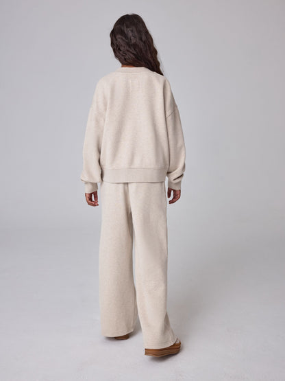 Superdry Oatmeal Sweat Top & Joggers Set - image 3