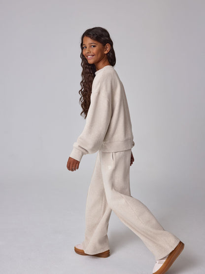 Superdry Oatmeal Sweat Top & Joggers Set - image 4
