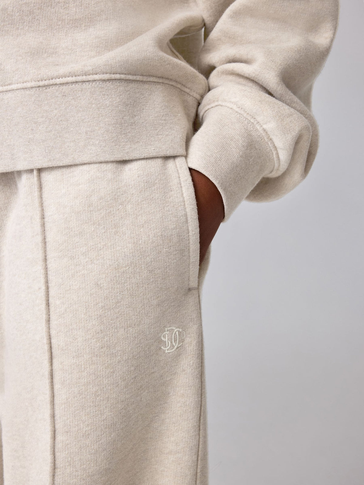 Superdry Oatmeal Sweat Top & Joggers Set - image 5