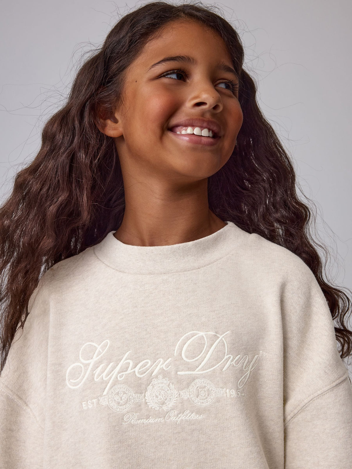 Superdry Oatmeal Sweat Top & Joggers Set - image 6