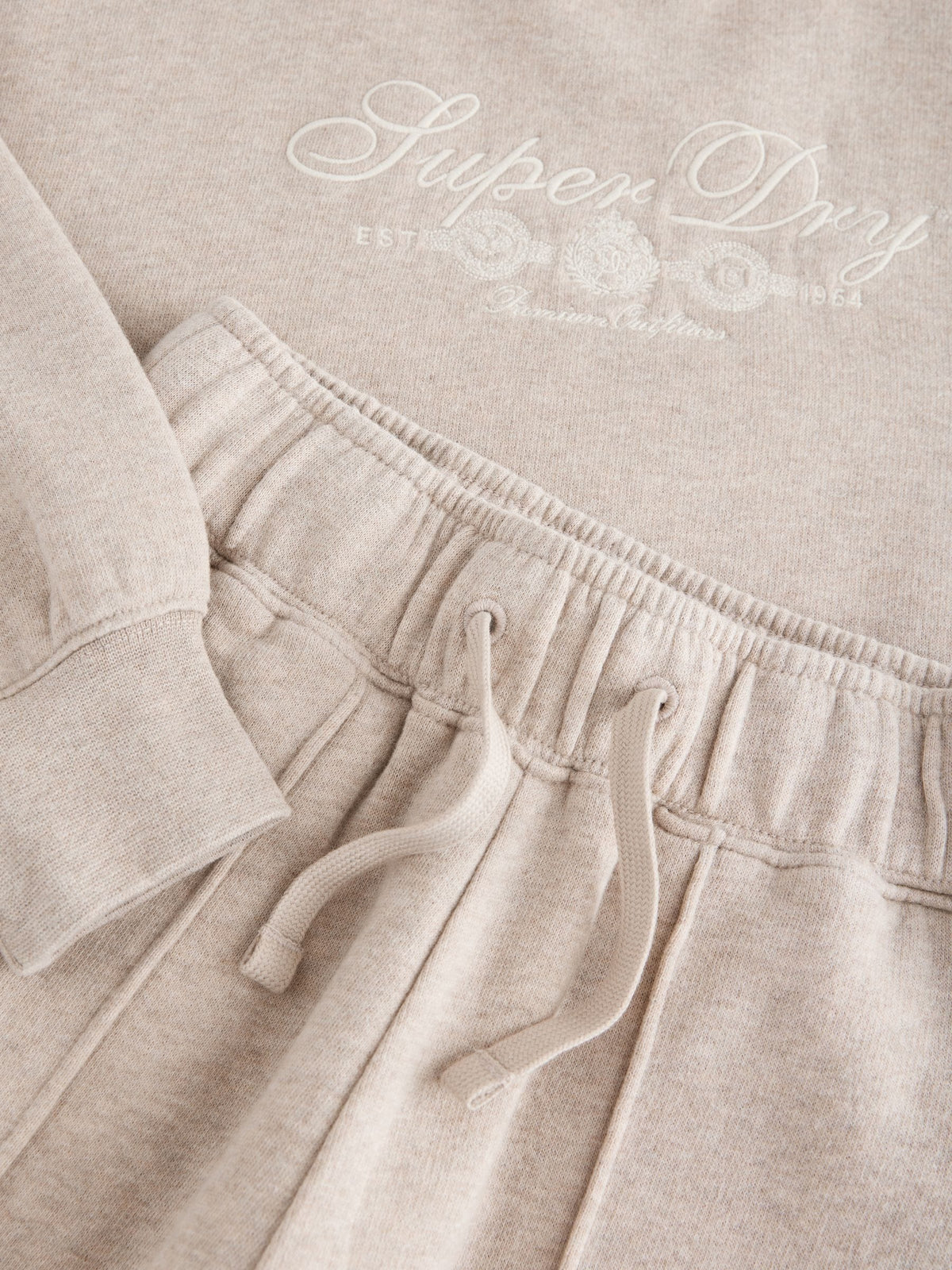 Superdry Oatmeal Sweat Top & Joggers Set - image 9