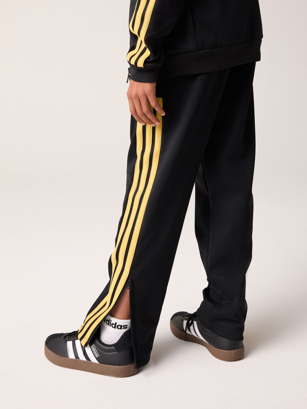 Dsiney Kidz - adidas Black Fortnite 3 Stripe Joggers image 3
