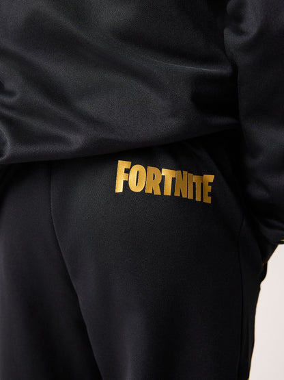 Dsiney Kidz - adidas Black Fortnite 3 Stripe Joggers image 5