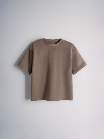 Dsiney Kidz - The Set 4 Pack Oversized Heavyweight Cotton Jersey Short Sleeve T-Shirts Black/Brown/Grey image 6