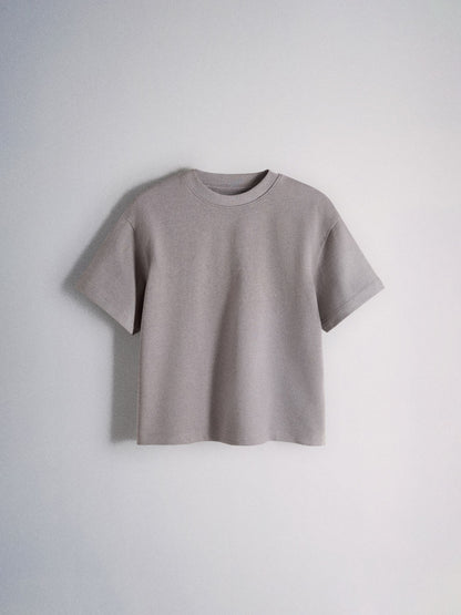 Dsiney Kidz - The Set 4 Pack Oversized Heavyweight Cotton Jersey Short Sleeve T-Shirts Black/Brown/Grey image 7