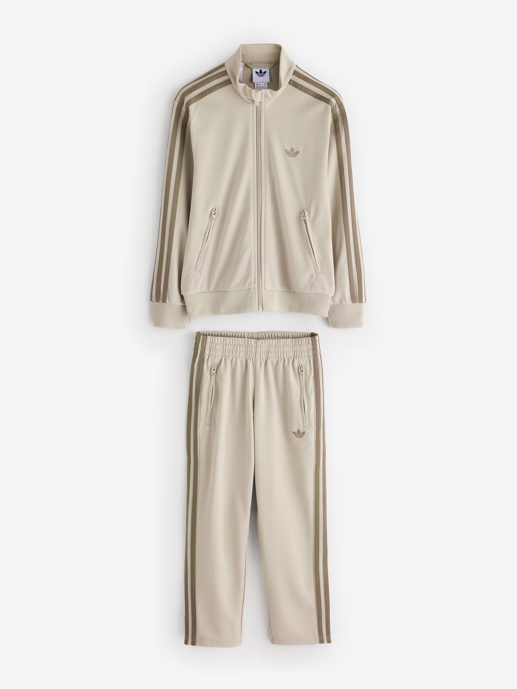 Dsiney Kidz - adidas Originals Brown Firebird Little Kids Tracksuit image 1
