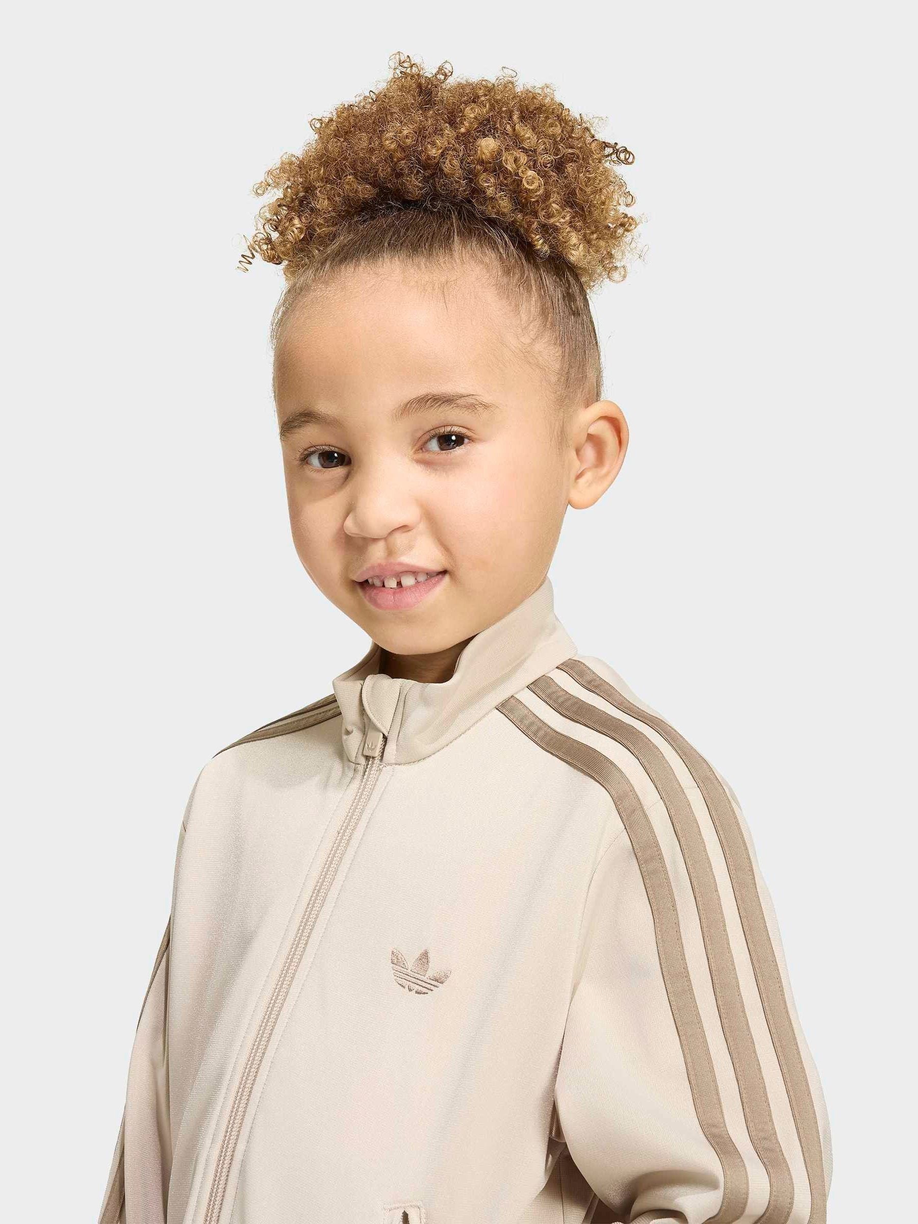 Dsiney Kidz - adidas Originals Brown Firebird Little Kids Tracksuit image 5